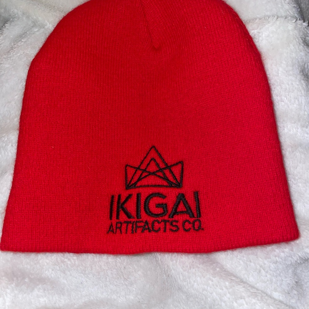 IKIGAI Artifacts Co. Red Beanie